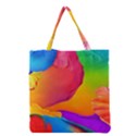 Paint Rainbow Color Blue Red Green Blue Purple Grocery Tote Bag View2