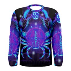 Sign Cancer Zodiac Men s Long Sleeve Tee by Mariart