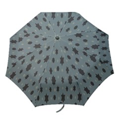 Star Space Black Grey Blue Sky Folding Umbrellas