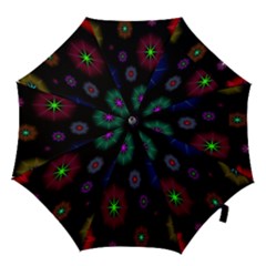 Star Space Galaxy Rainboiw Circle Wave Chevron Hook Handle Umbrellas (small)