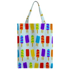 Popsicle Pattern Zipper Classic Tote Bag by Nexatart