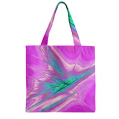 Big Bang Zipper Grocery Tote Bag by ValentinaDesign