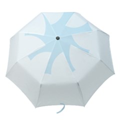 Cloud Sky Blue Decorative Symbol Folding Umbrellas by Nexatart