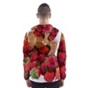 Strawberries Fruit Food Delicious Hooded Wind Breaker (Men) View2