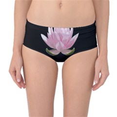 Namaste - Lotus Mid-waist Bikini Bottoms by Valentinaart