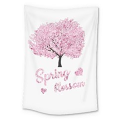 Spring Blossom  Large Tapestry by Valentinaart