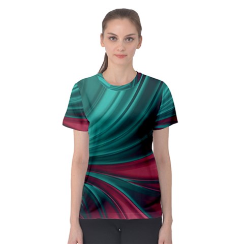 Colors Women s Sport Mesh Tee by ValentinaDesign