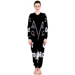 Love My Cat Mommy Onepiece Jumpsuit (ladies) 
