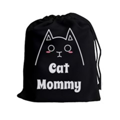 Love My Cat Mommy Drawstring Pouches (xxl) by Catifornia