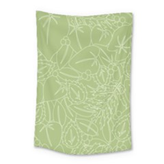 Blender Greenery Leaf Green Small Tapestry by Mariart