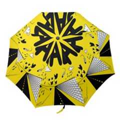 Have Meant  Tech Science Future Sad Yellow Street Folding Umbrellas