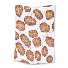 Formalin Paraffin Human Stomach Stained Bacteria Brown Small Tapestry by Mariart