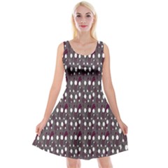 Circles Dots Background Texture Reversible Velvet Sleeveless Dress by Mariart