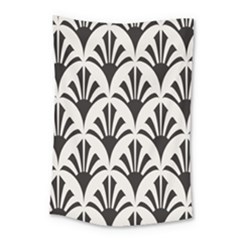 Parade Art Deco Style Neutral Vinyl Small Tapestry