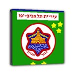 Tel Aviv Coat of Arms  Mini Canvas 6  x 6 
