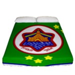 Tel Aviv Coat of Arms  Fitted Sheet (Queen Size)