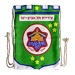 Tel Aviv Coat of Arms  Drawstring Bag (Large)