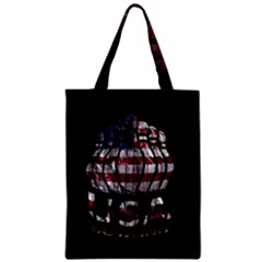Usa Bowling  Zipper Classic Tote Bag by Valentinaart