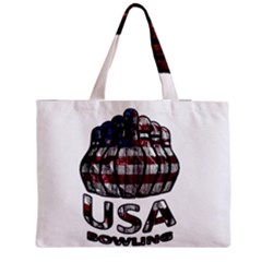 Usa Bowling  Medium Tote Bag by Valentinaart