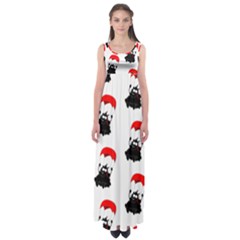 Pattern Sheep Parachute Children Empire Waist Maxi Dress by Nexatart
