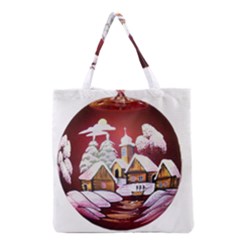 Christmas Decor Christmas Ornaments Grocery Tote Bag by Nexatart