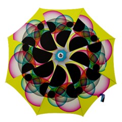 Apollonius Color Multi Circle Polkadot Hook Handle Umbrellas (small)