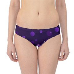 Decorative Dots Pattern Hipster Bikini Bottoms by ValentinaDesign