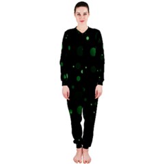Decorative Dots Pattern Onepiece Jumpsuit (ladies)  by ValentinaDesign
