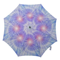 Creation Light Blue White Neon Sun Hook Handle Umbrellas (medium)