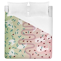 Gut Story Duvet Cover (queen Size) by Mariart