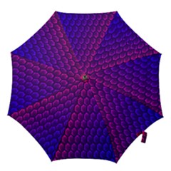 Hexagon Widescreen Purple Pink Hook Handle Umbrellas (large) by Mariart