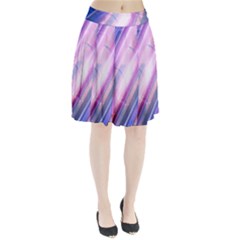 Widescreen Polka Star Space Polkadot Line Light Chevron Waves Circle Pleated Skirt