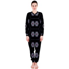 Mandala Calming Coloring Page Onepiece Jumpsuit (ladies)  by Nexatart
