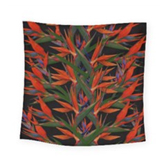Bird Of Paradise Square Tapestry (small) by Valentinaart