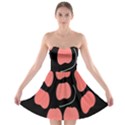 Craft Pink Black Polka Spot Strapless Bra Top Dress View1