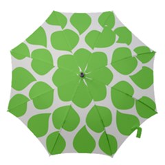 Green Water Rain Hook Handle Umbrellas (small) by Mariart
