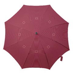 Stop Already Hipnotic Red Circle Hook Handle Umbrellas (large)