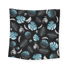 Tropical Pattern Square Tapestry (small) by Valentinaart