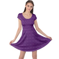 Pattern Cap Sleeve Dresses by ValentinaDesign