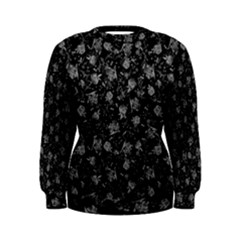Floral Pattern Women s Sweatshirt by ValentinaDesign