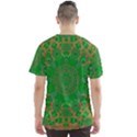 Summer Landscape In Green And Gold Men s Sports Mesh Tee View2