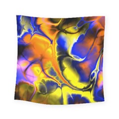 Fractal Art Pattern Cool Square Tapestry (small) by Nexatart