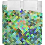 Pixel Pattern A Completely Seamless Background Design Duvet Cover Double Side (King Size)
