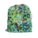 Pixel Pattern A Completely Seamless Background Design Drawstring Pouches (XXL)