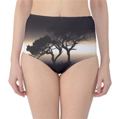 Sunset High-waist Bikini Bottoms by Valentinaart