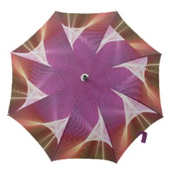 Light Means Net Pink Rainbow Waves Wave Chevron Hook Handle Umbrellas (small)
