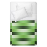 View Original Pinstripes Green Shapes Shades Duvet Cover (Single Size)