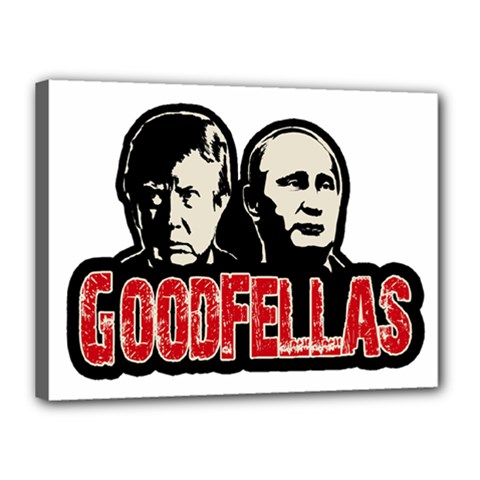 Goodfellas Putin And Trump Canvas 16  X 12  by Valentinaart