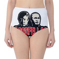 Goodfellas Putin And Trump High-waist Bikini Bottoms by Valentinaart