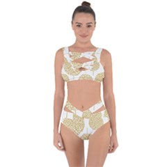 Loboloup Hydrangea Quote Floral And Botanical Flower Bandaged Up Bikini Set  by Mariart